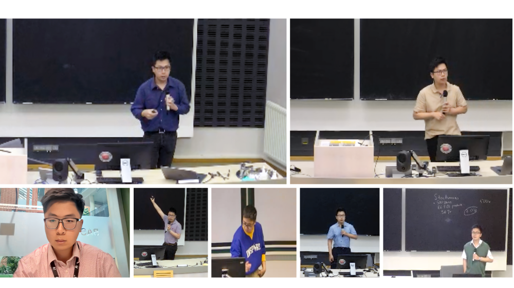 Me holding lecture @ Databases course, Spring 2023